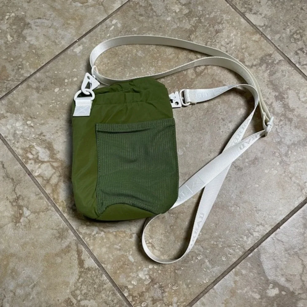 Green Utility Crossbody‎ Bag Travel Pouch Small Messenger Shoulder Purse